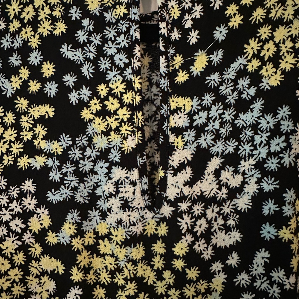 H&M Floral Long Sleeve Shirt Dress - Picture 4 of 4